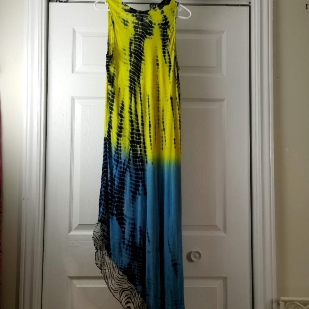 Asymetrical boho dress
